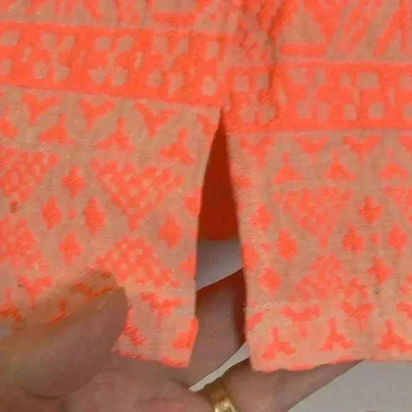 Pink Martini  creamsicle summer Pencil skirt,Small - Picture 3 of 6